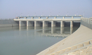 Bridge and water infrastructure